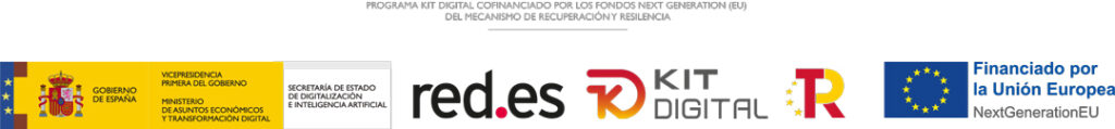 Gobierno de España - Red.es - Kit Digital - Financiado por la Unión Europea