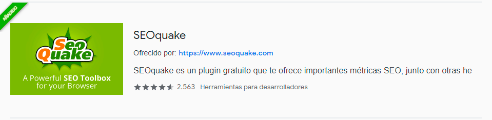 Extensiones de Chrome para SEO