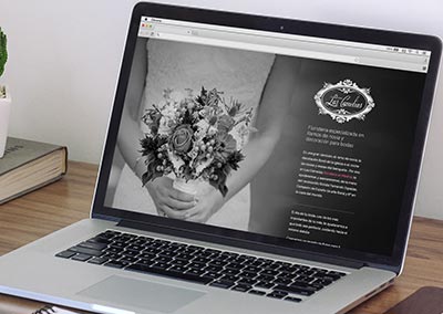 Diseño Web: Arte Floral Novias