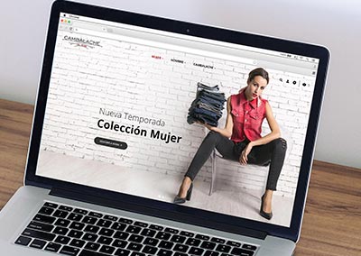 Diseño web: CBLJeans