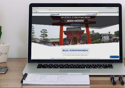 Diseño Web: Europamundo Blog