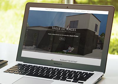 Diseño Web: Residencial Villa del Ángel