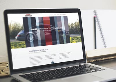 Diseño Web: Talleres Santa Juliana